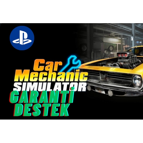  CAR MECHANİC SİMULATOR PS4-PS5